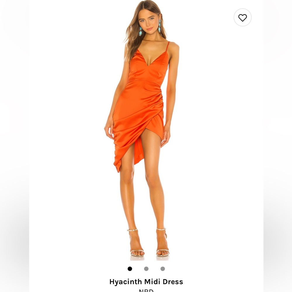 Never been worn- Revolve NBD Hyacinth midi Dress size XS sold out online